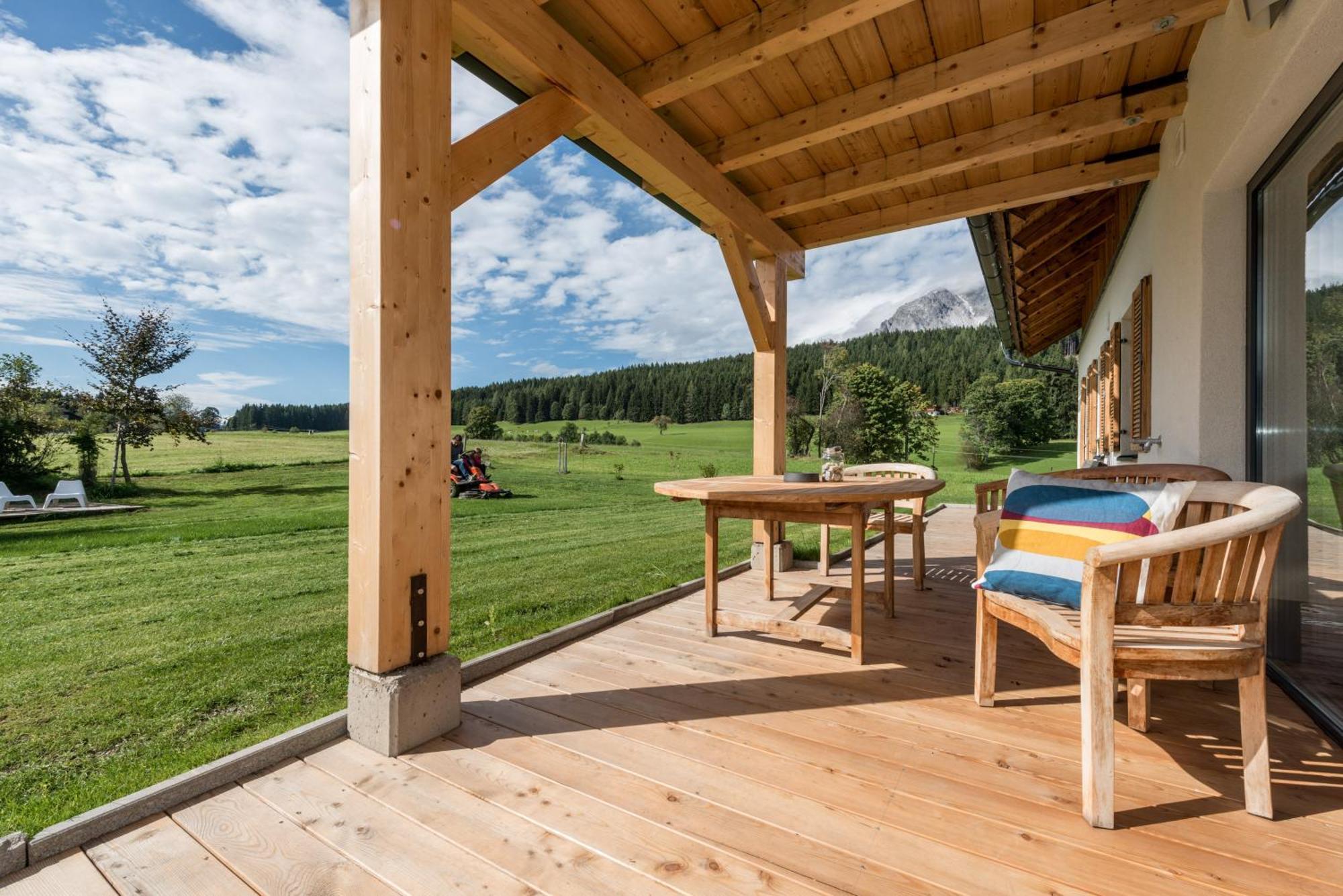 Naturchalet Hoeflehner - Heimgefuehl & Ruhelage An Loipe & Wanderweg Ramsau am Dachstein Zewnętrze zdjęcie