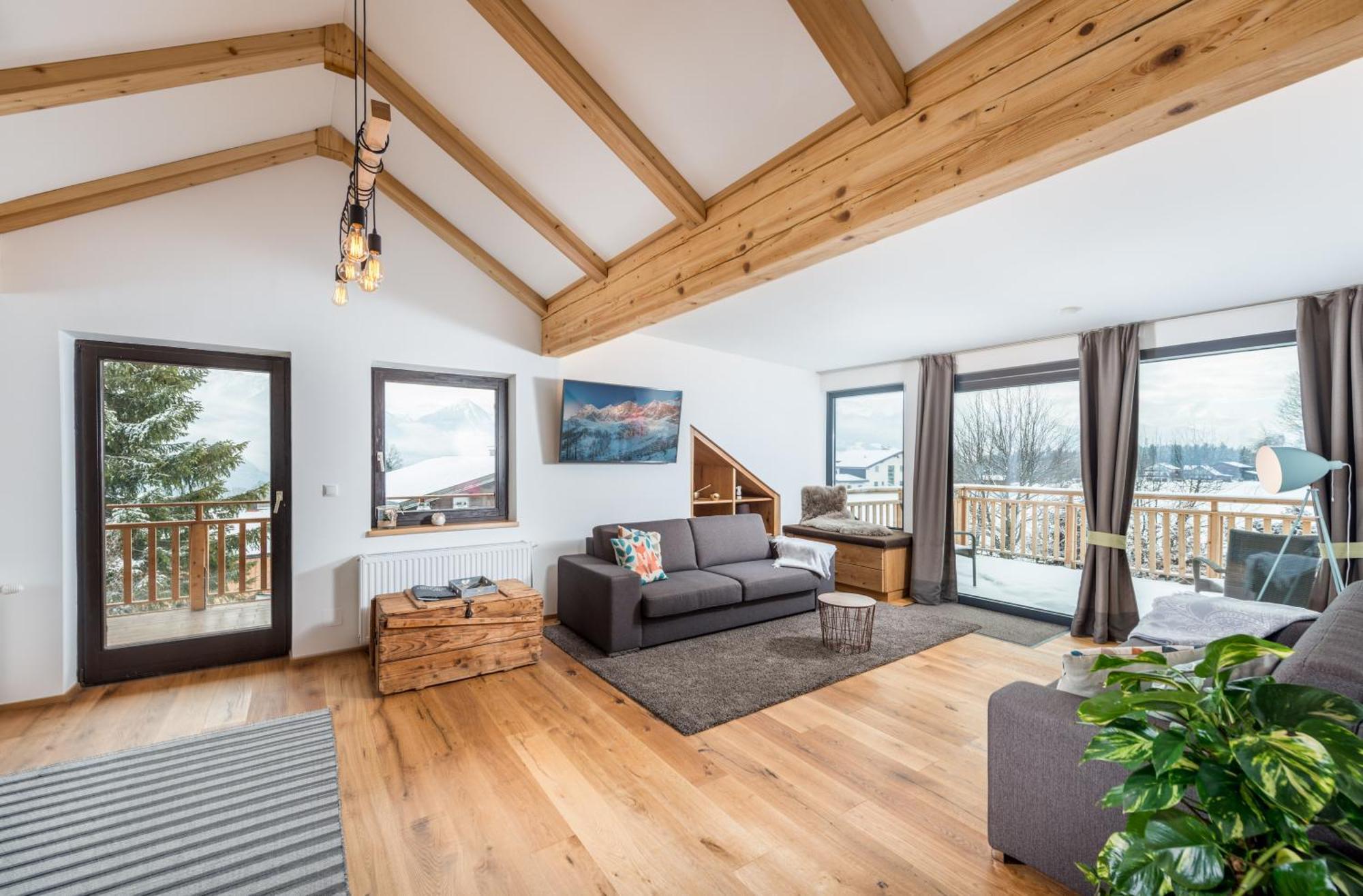 Naturchalet Hoeflehner - Heimgefuehl & Ruhelage An Loipe & Wanderweg Ramsau am Dachstein Zewnętrze zdjęcie
