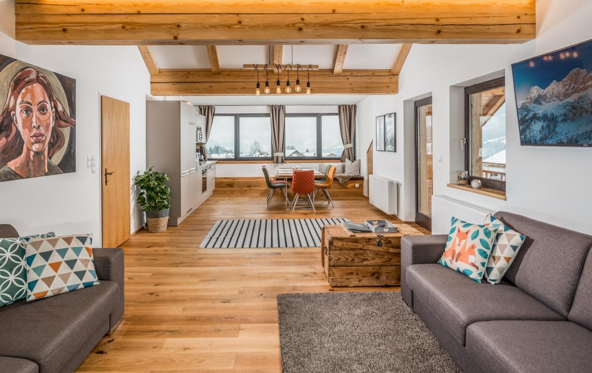 Naturchalet Hoeflehner - Heimgefuehl & Ruhelage An Loipe & Wanderweg Ramsau am Dachstein Zewnętrze zdjęcie